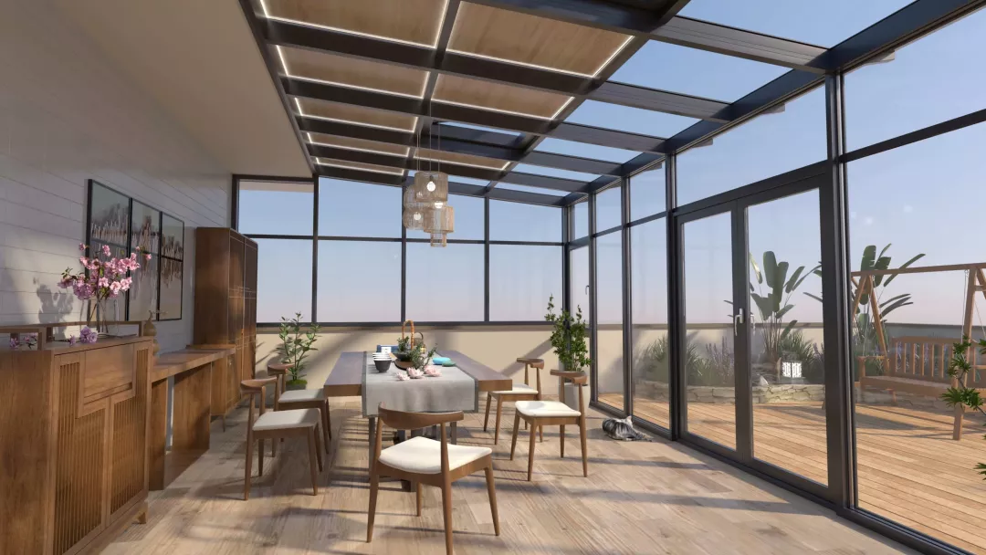 待疫情過后，建一個陽光房，給家多一點陽光！