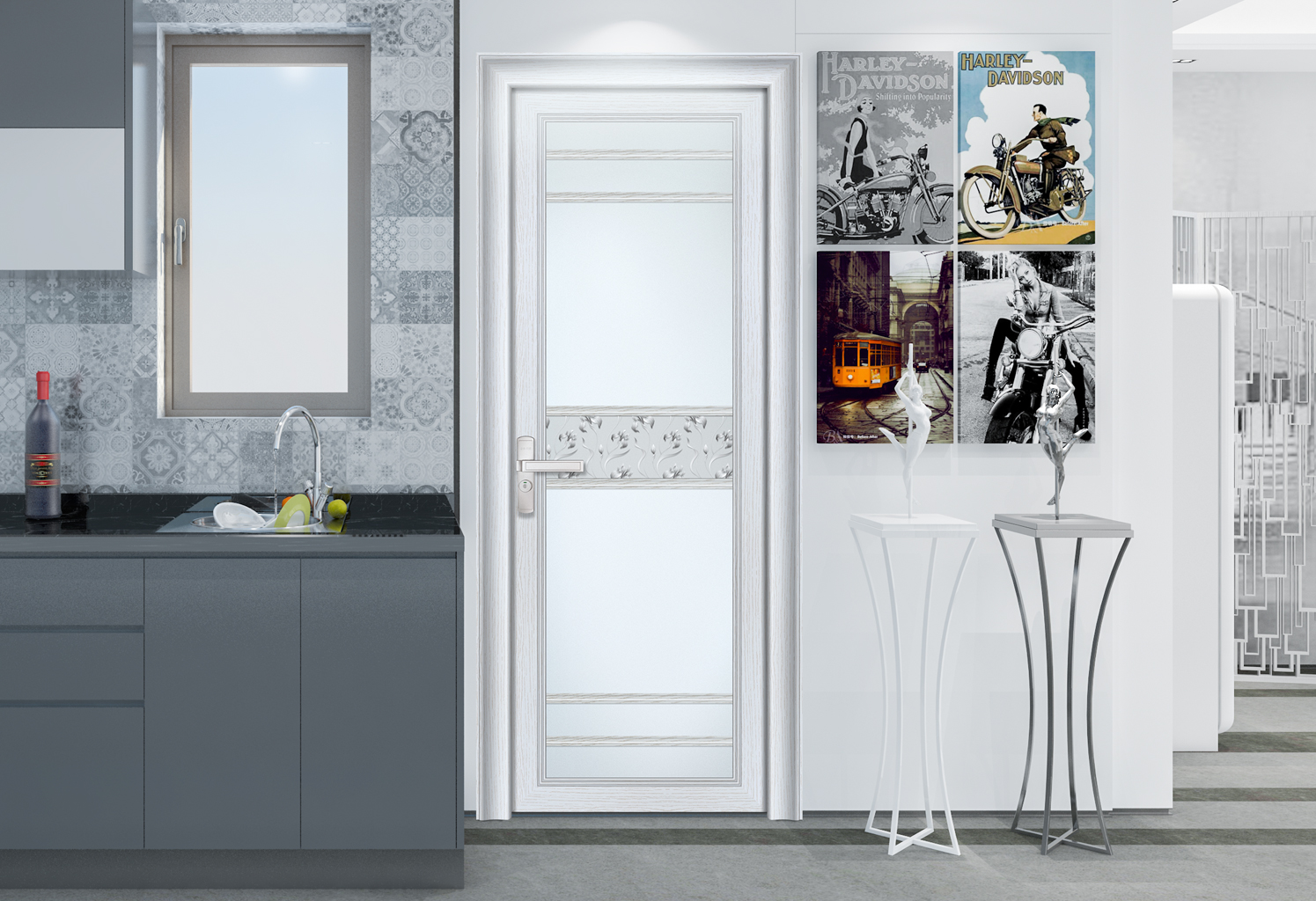 為什么淺色系平開門更受消費者的歡迎？