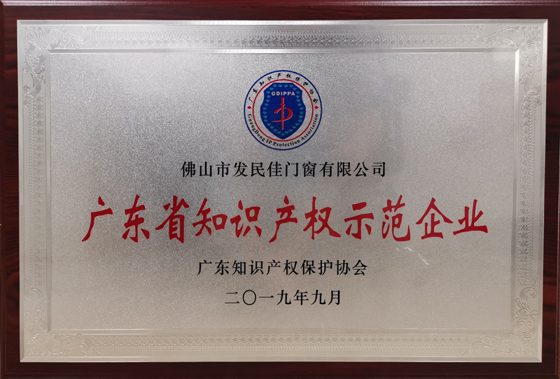 廣東知識產(chǎn)權(quán)示范企業(yè)