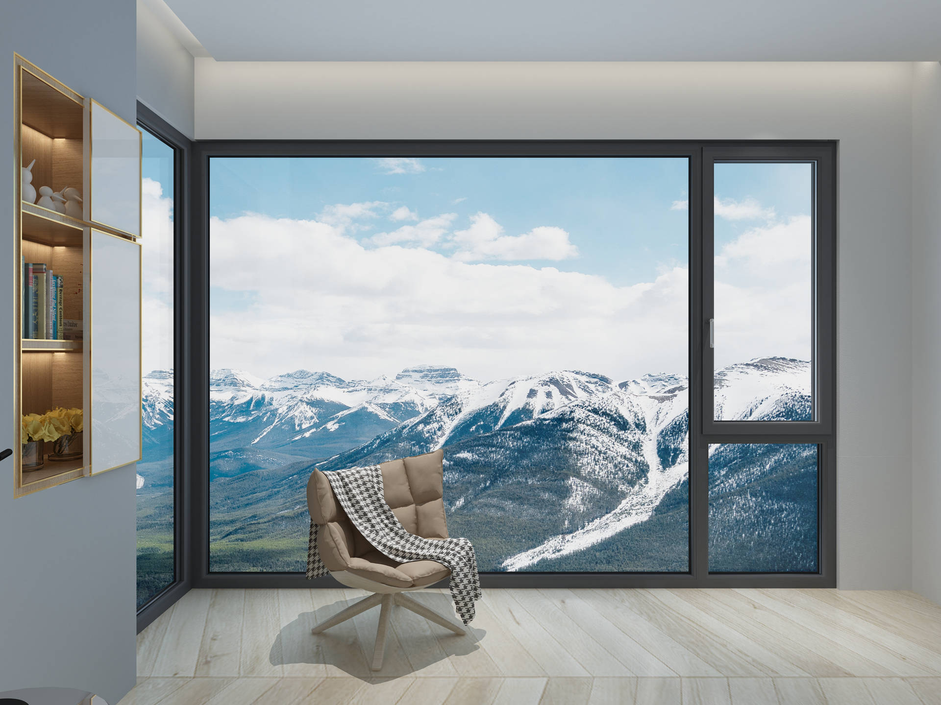 城光N7內開內倒系統窗(W)